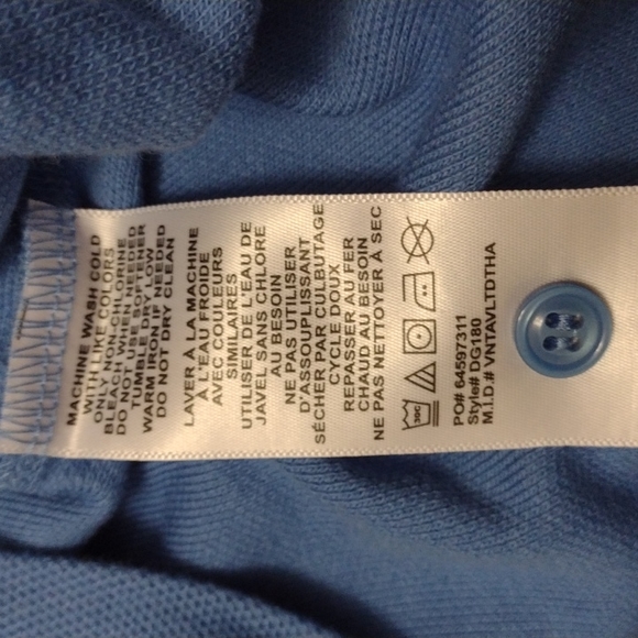 NWT Devon & Jones Men's Sporty Drytec 20 Performance Colorblock Polo - Size 3XL - Picture 7 of 8